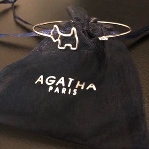 Agatha Paris Scottie Dog Bangle Bracelet